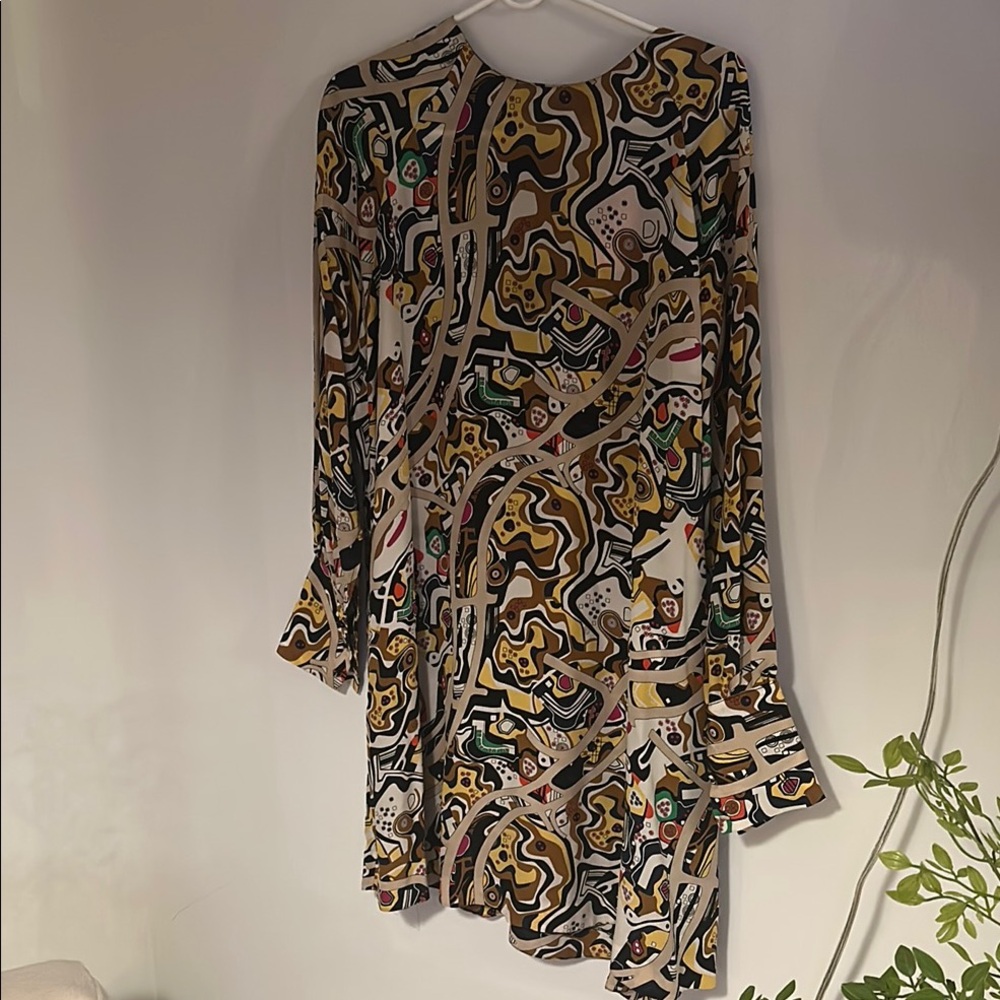 Colorful Patterned Dress-MSGM Milano